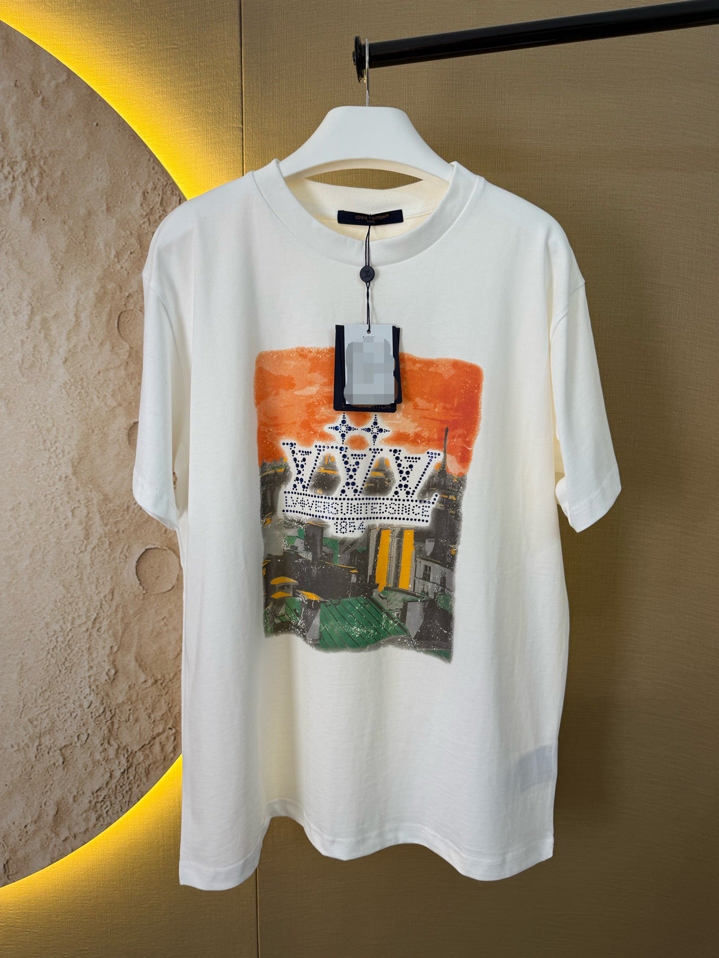 1AHCKM Embellished Graphic Cotton T-Shirt