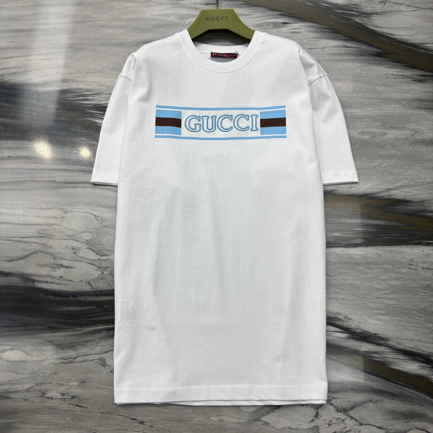 T-shirt is defined by a Web banner print