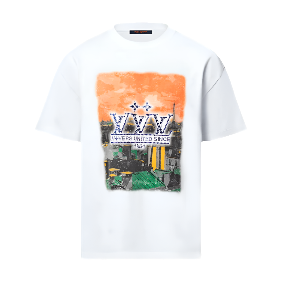 1AHCKM Embellished Graphic Cotton T-Shirt