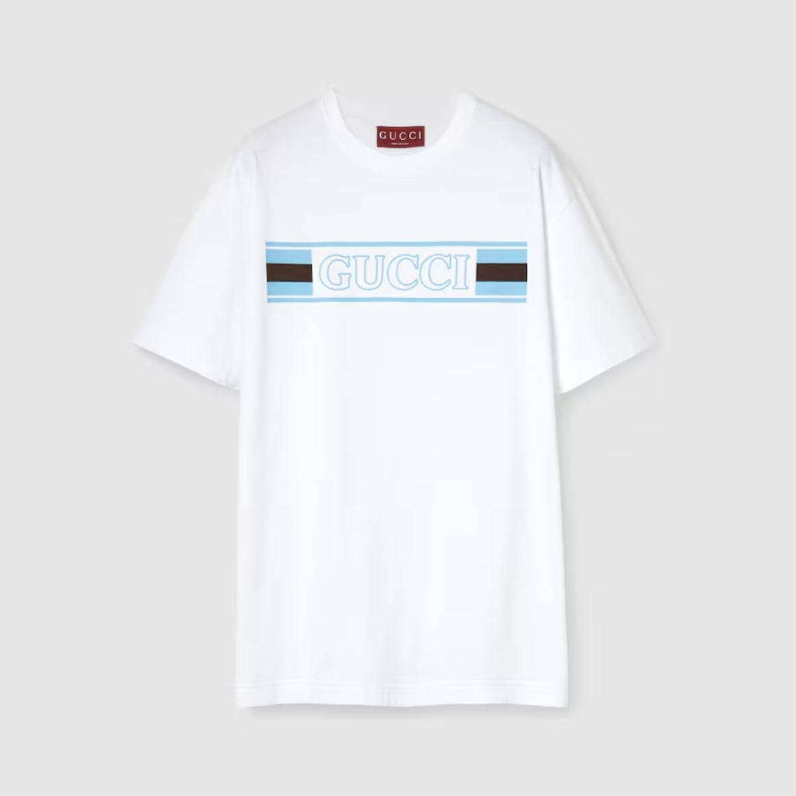 T-shirt is defined by a Web banner print