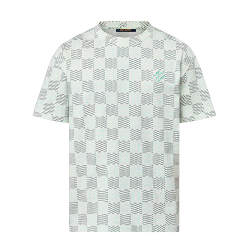 1AFR22 Printed Short-Sleeved Cotton T-Shirt