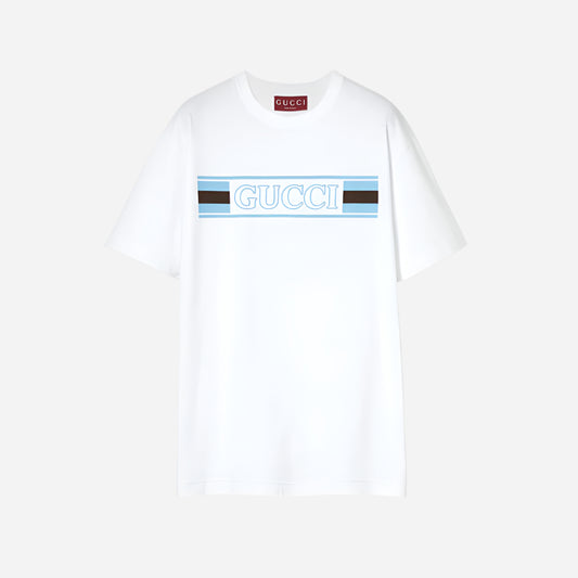 T-shirt is defined by a Web banner print