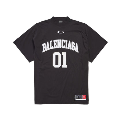 Black T-Shirt Men's Basketball Series - Oversized