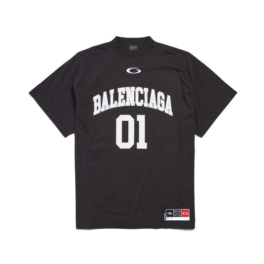 Black T-Shirt Men's Basketball Series - Oversized