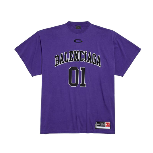Purple T-Shirt Men's Basketball Series - Oversized