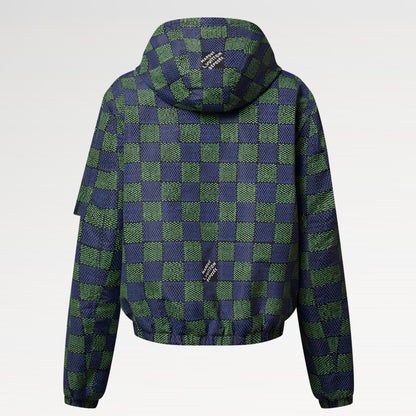 Damier Reversible Windbreaker