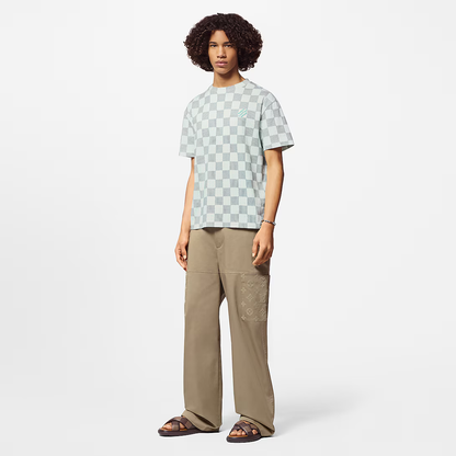 1AFR22 Printed Short-Sleeved Cotton T-Shirt